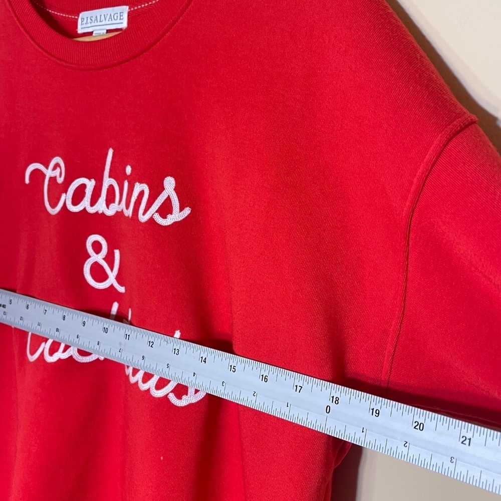 Preserved Red Women's Sweater - Cabins & Cocktails - Picture 6 of 7